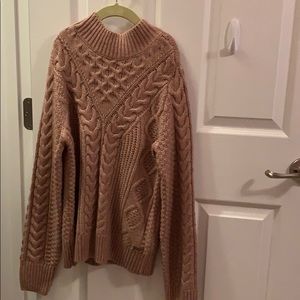 Abercrombie and Fitch Light Pink Sweater